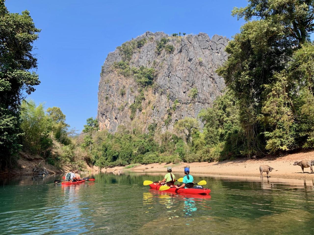 Springriver Resort Ban O Bagian luar foto